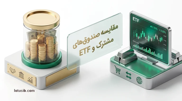 مقایسه صندوق‌های مشترک و صندوق‌های قابل معامله یا ETF 